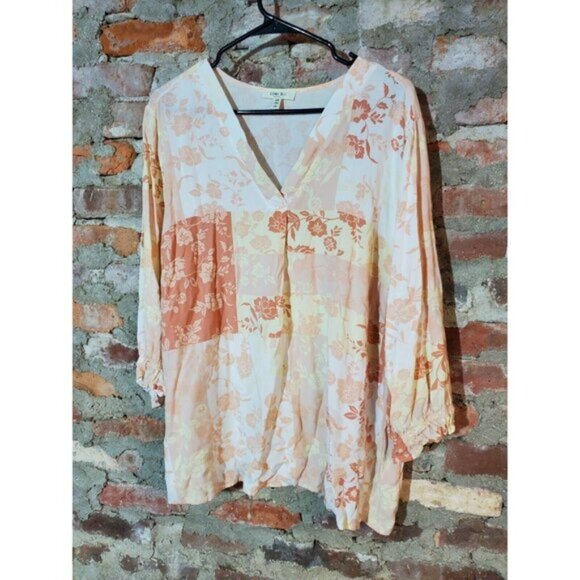 Como Blu Womens Plus Size 2x Top Shirt - Picture 1 of 4